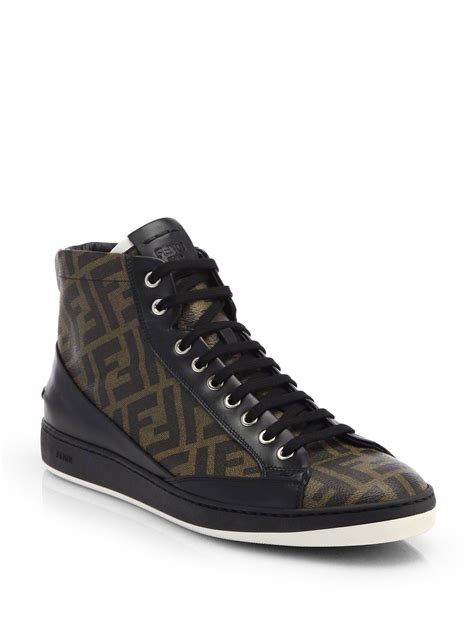 fendi zucca print sneakers|Fendi zucca ff shoes.